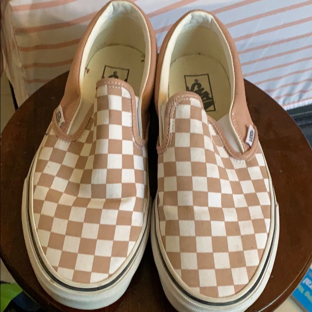 Mauve Slip-On Vans